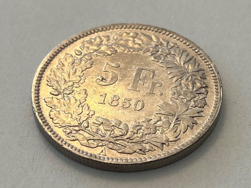Tutti le monete: 5 Franken 1850, Sehr schön!!! – Usato da Tägerwilen venduto da Beata1sager 1