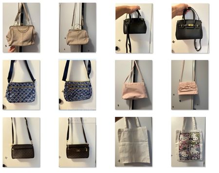 Handtaschen-Set (6 Taschen) top zustand, neuwertig