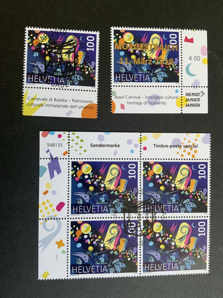Alle Briefmarken: Briefmarken Basel – Gebraucht aus Binningen von chr_cr5n
