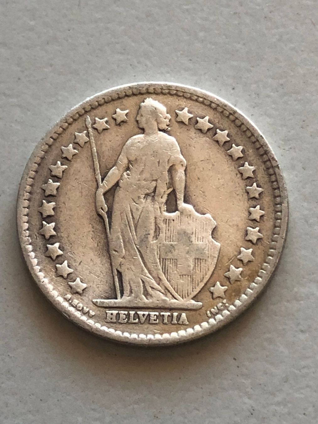 Tutti le monete: 50 Rp. 1914 – Usato da Schötz venduto da Odpa 1