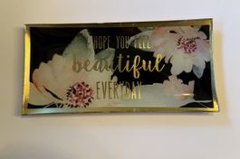 Dekotablett / Wanddeko „Hope You Feel Beautiful Everyday“