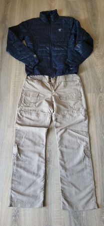 pantalon The North Face + doudoune fine Black wolf 36