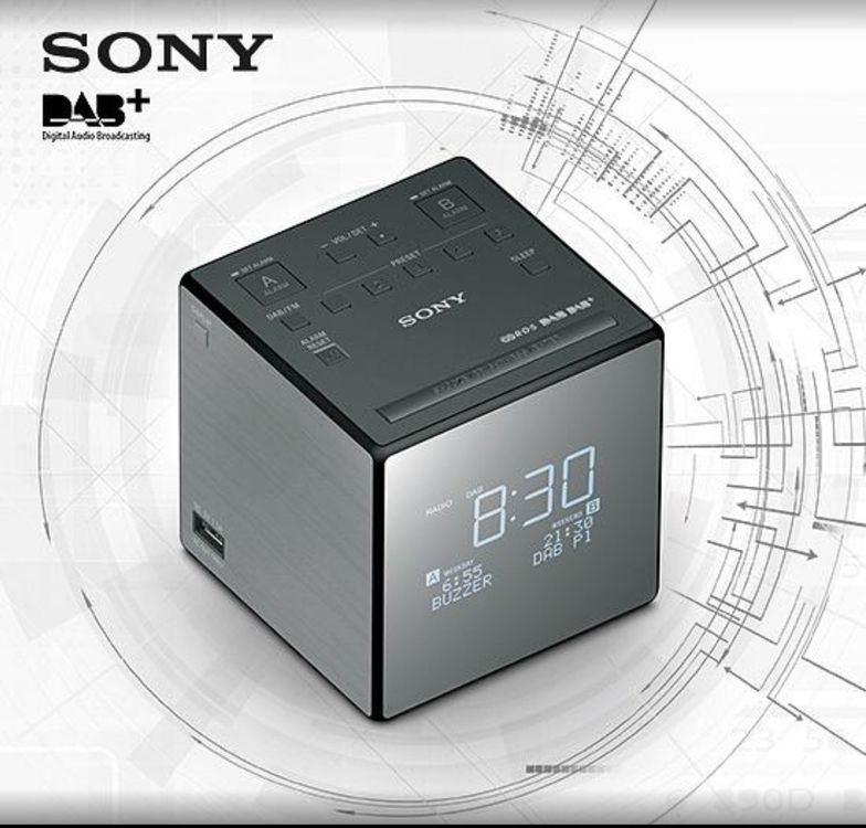Sony Radiowecker XDRC1DBP DAB/DAB+ Uhrenradio Kaufen auf Ricardo