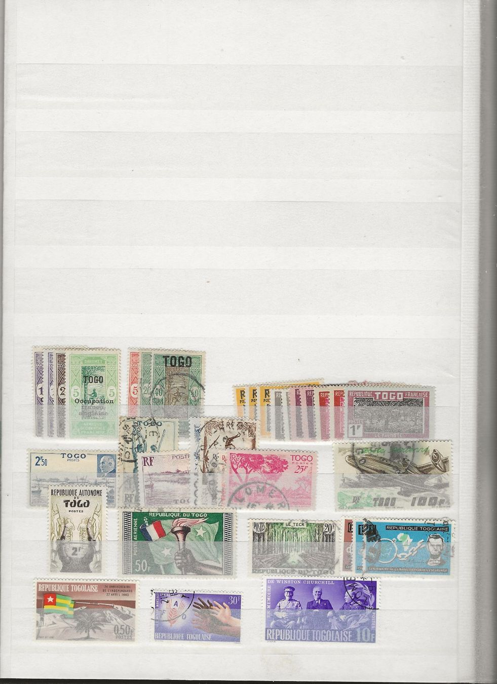 Alle Briefmarken: Marken Afrika Tschad bis Tunesien – Gebraucht aus Au ZH von xelagreb01 2