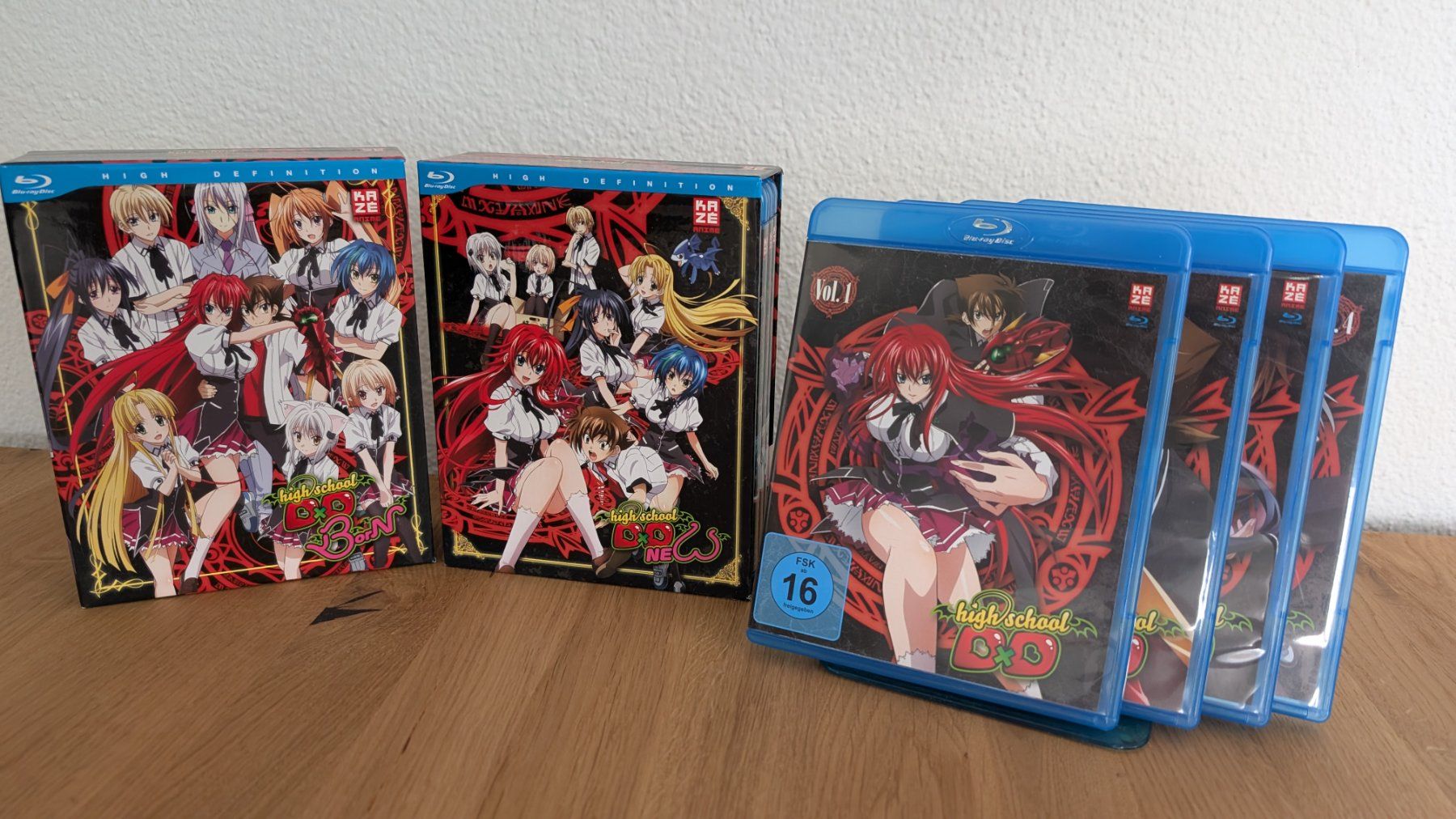 Alle DVDs: Highschool DxD Staffel 1-3 – Gebraucht aus Oberengstringen von Marco8952