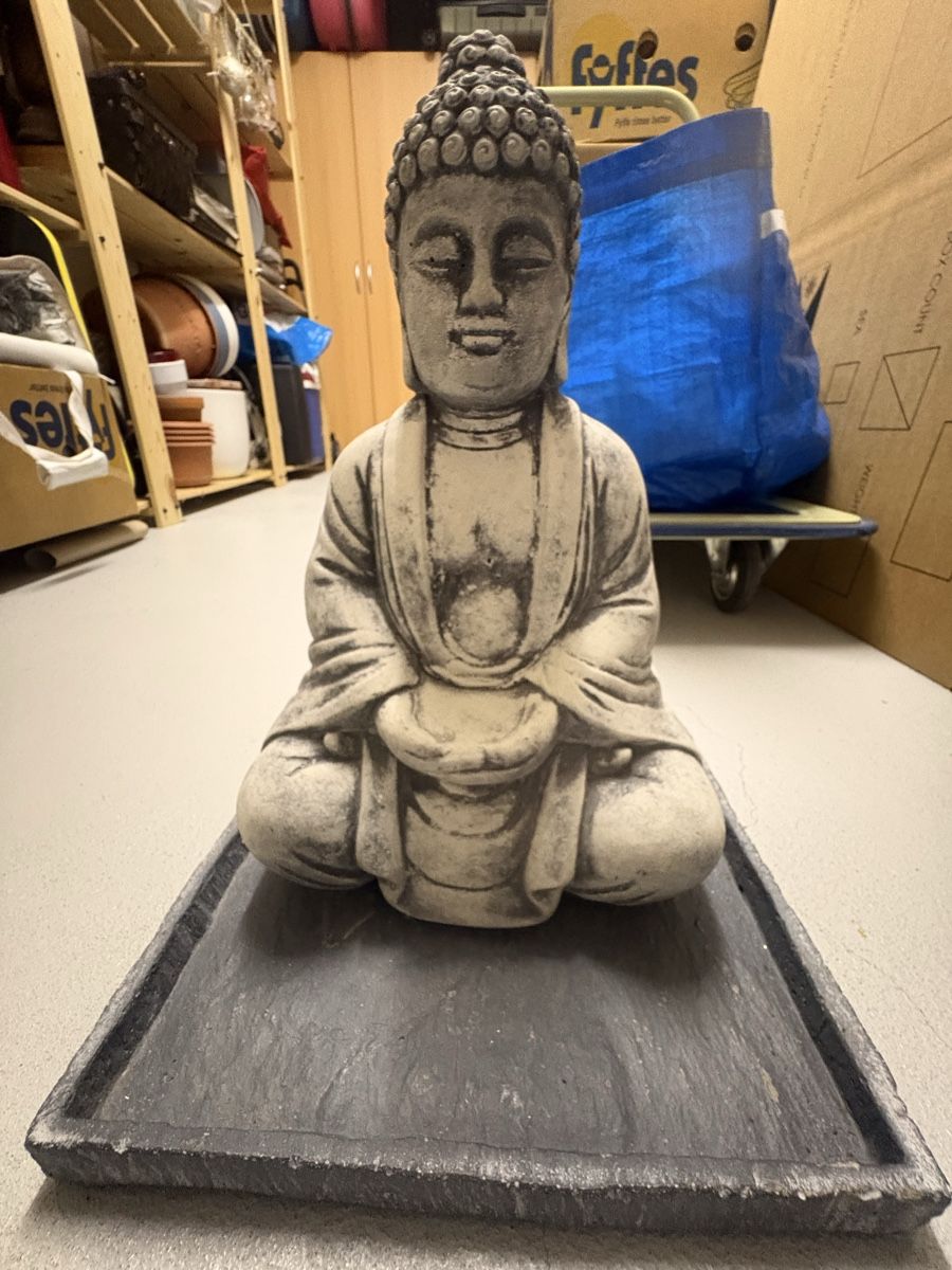 Tutte le decorazioni: Dekofigur Buddha Steinoptik H: ca. 28 cm – Usato da Neuenhof venduto da Himmel2 4