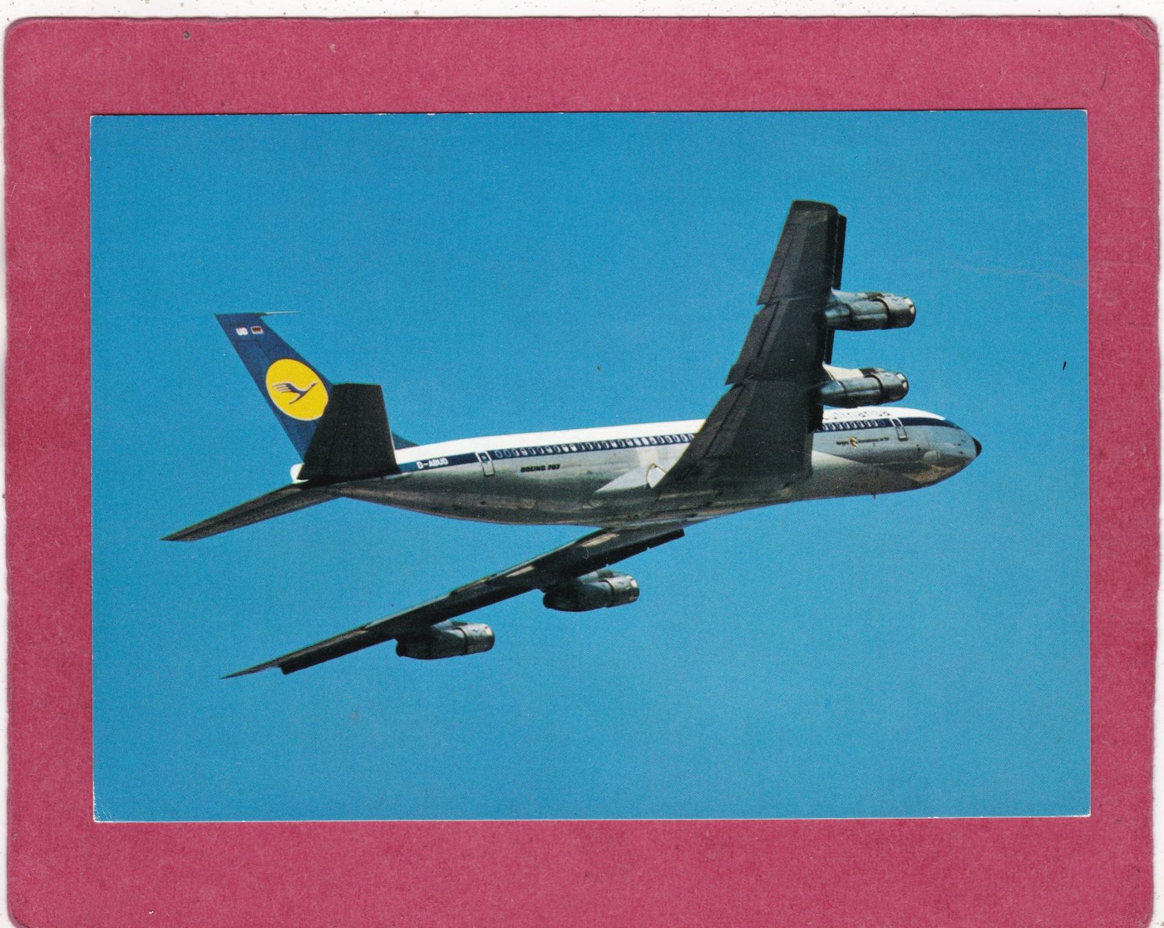 Cartes postales: Deutschland Lufthansa Boeing 707 – D'occasion à Herisau par Lisegrat2008