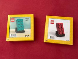 LEGO VIP Steine Rot und Türkis