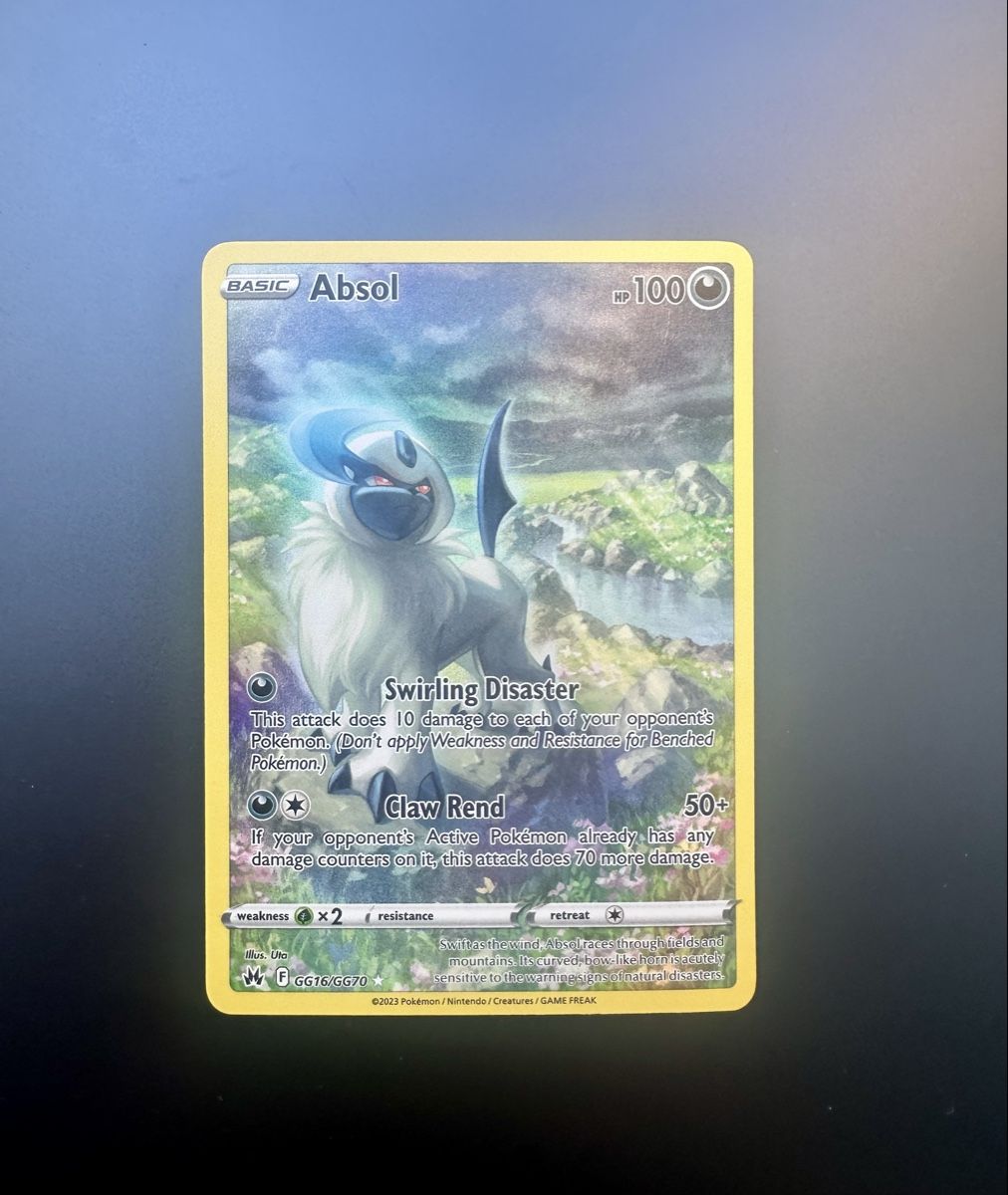 Pokémon Cartes à collectionner: Absol #GG16 - Crown Zenith - Ab 1.- ! – D'occasion à Bern par HugoStiglitz11