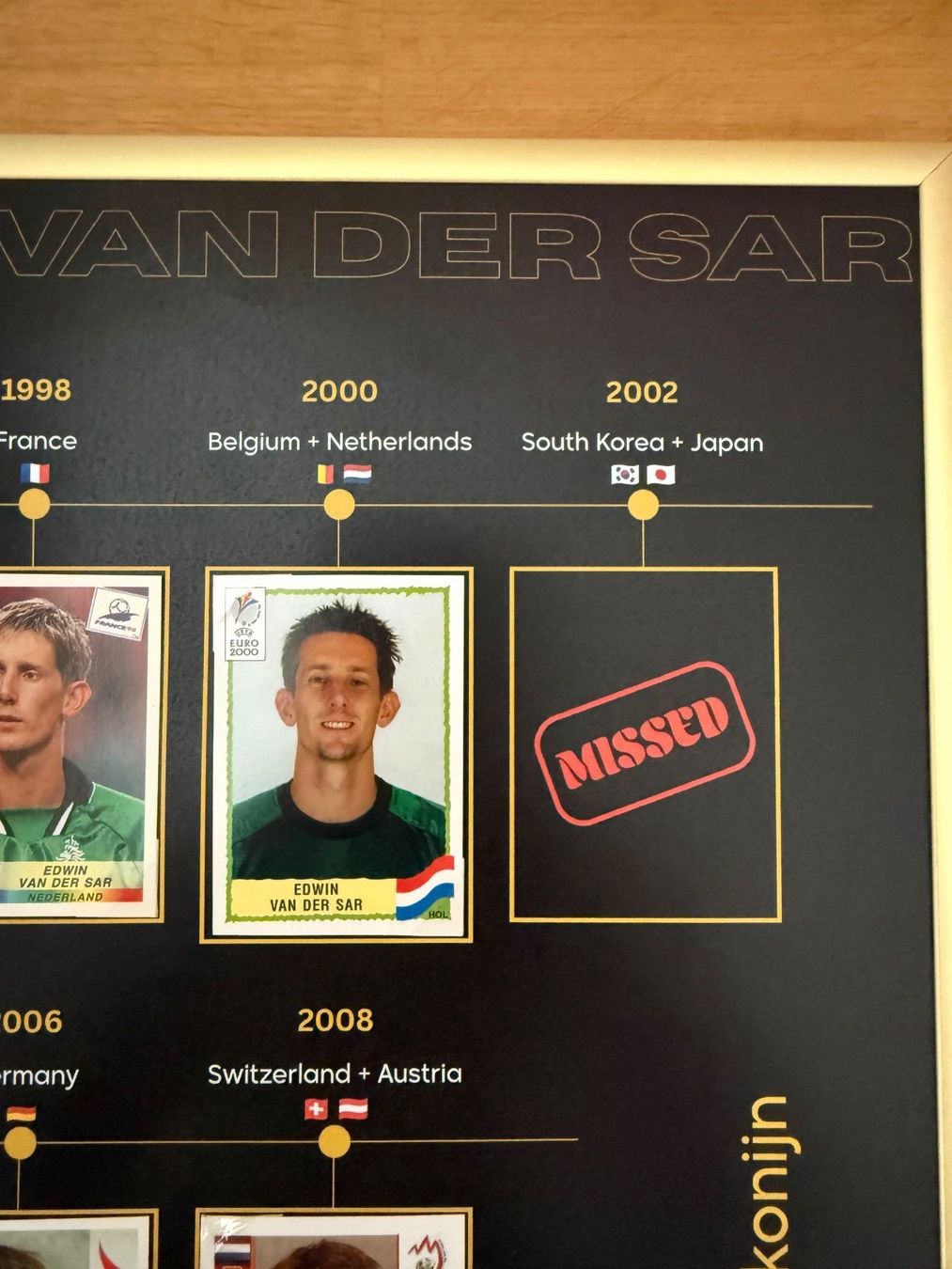 Panini Carte collezionabili: Panini-Plakat Edwin van der Sar – Nuovo (secondo la descrizione) da Stettlen venduto da DieTaube2.0 2