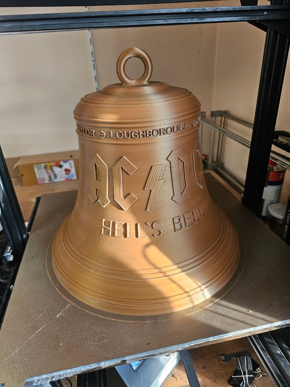 Glocken & Treicheln: AC DC Hell's Bell  380mm 890gr en PLA – Neu (gemäss Beschreibung) aus Yvonand von Li_poch 5