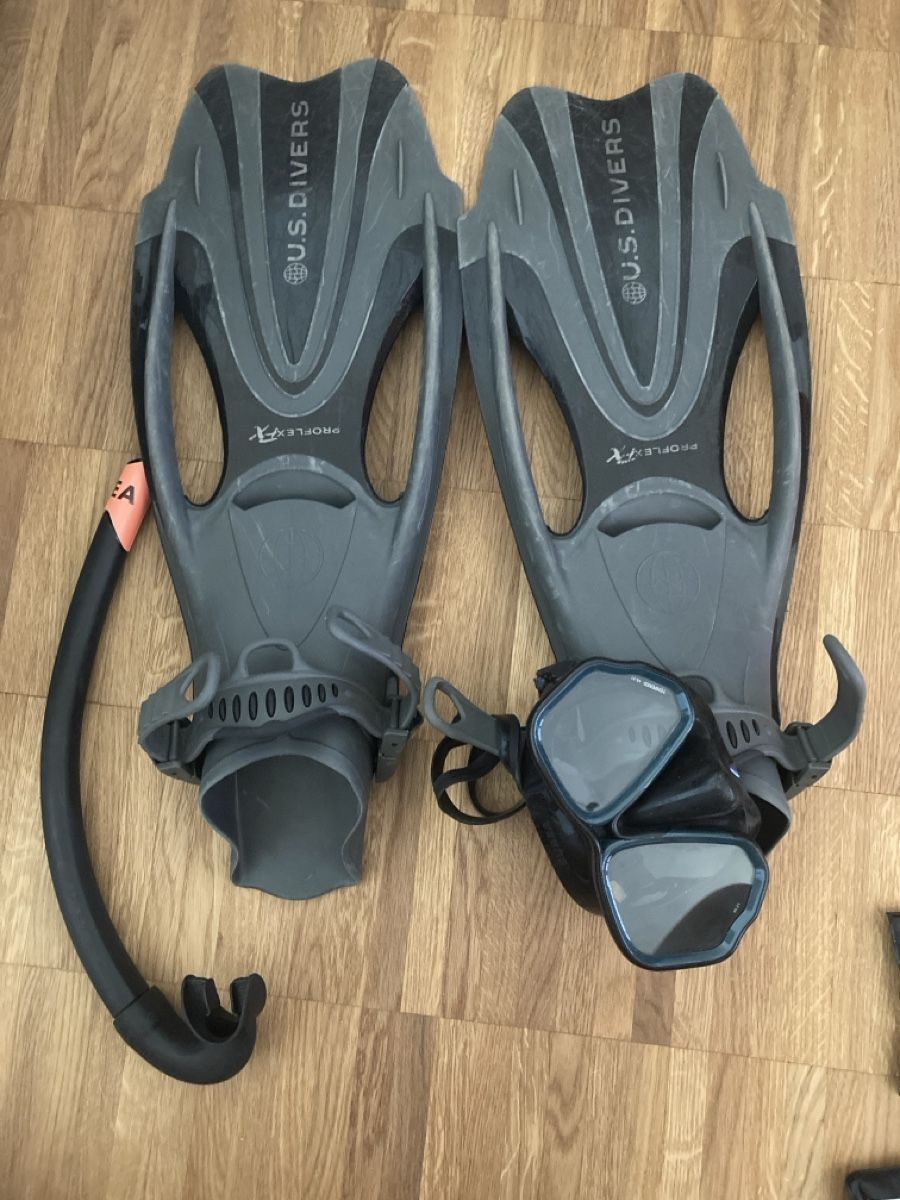 Pinne, Maschere & Boccagli: Tauchen/Snorkeling Ausrüstung – Usato da Basel venduto da edy_78pd