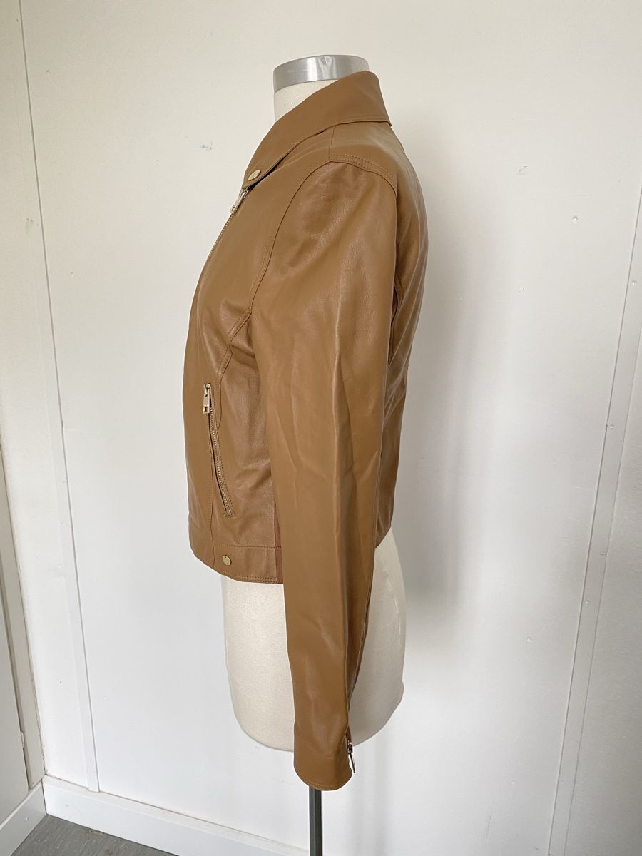 Marc Cain Giacche: Marc Cain Lederjacke / Gr. 40 – Usato da Balzers venduto da styleee 2