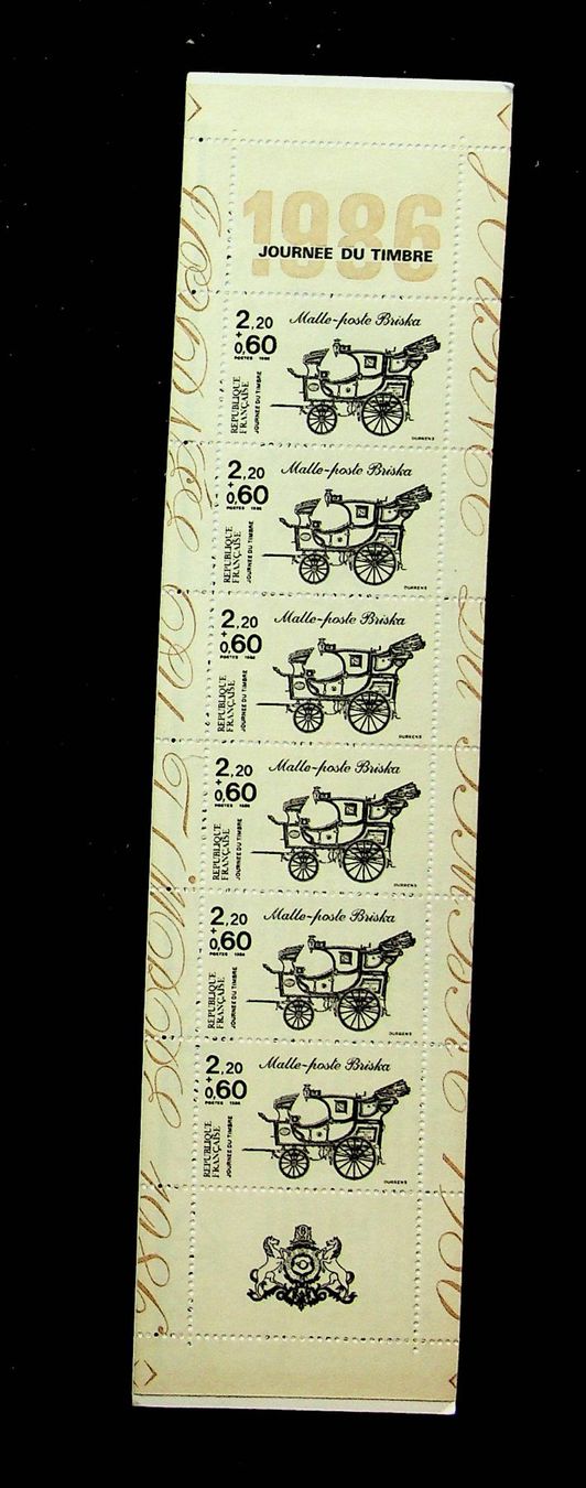 Tutti i francobolli: FRANCE CARNET NEUF 1986  /U774 – Nuovo (secondo la descrizione) da Estavayer-le-Lac venduto da nane85