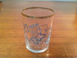 vintage verre / alte gläser gruss aus Worb