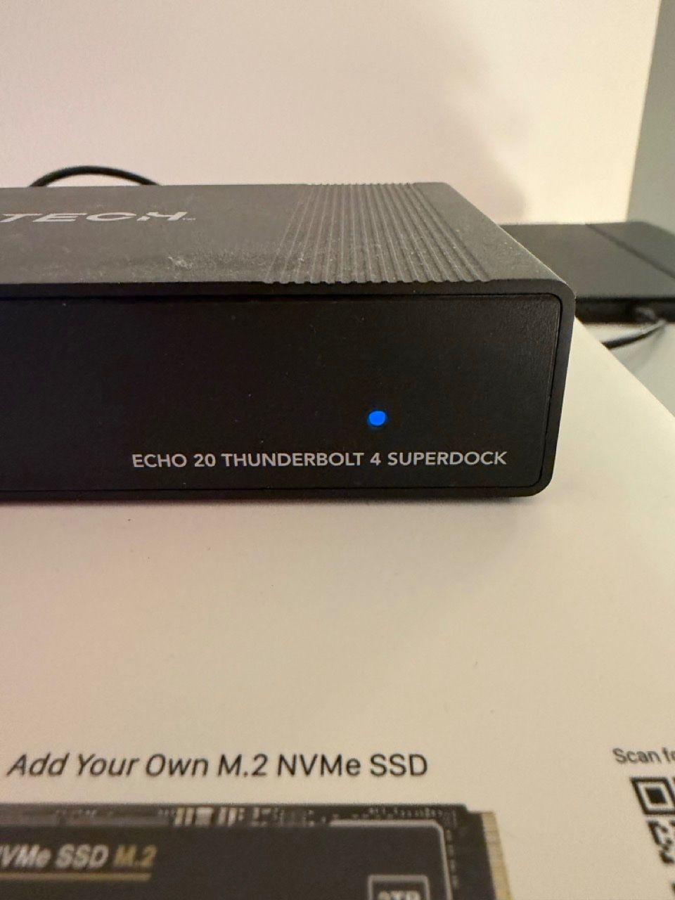 Docking station: Sonnettech Echo 20 Thunderbolt 4 SuperDock Garantie bis 2030 – Neuf (Voir description) à Zürich par c__b 2
