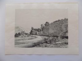 Junction Rhone Arve Lithographie