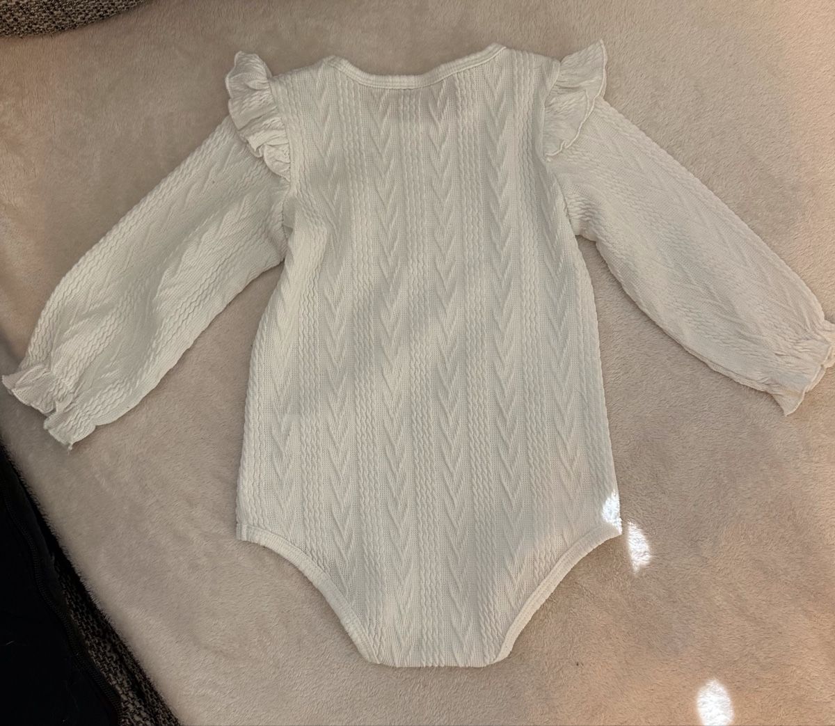 Vestiti & Gonne: Baby Body langarm weiss elegant – Nuovo (secondo la descrizione) da Glattbrugg venduto da sab_989l 1