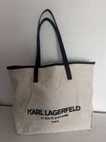 Karl Lagerfeld Canvas Shopping Bag