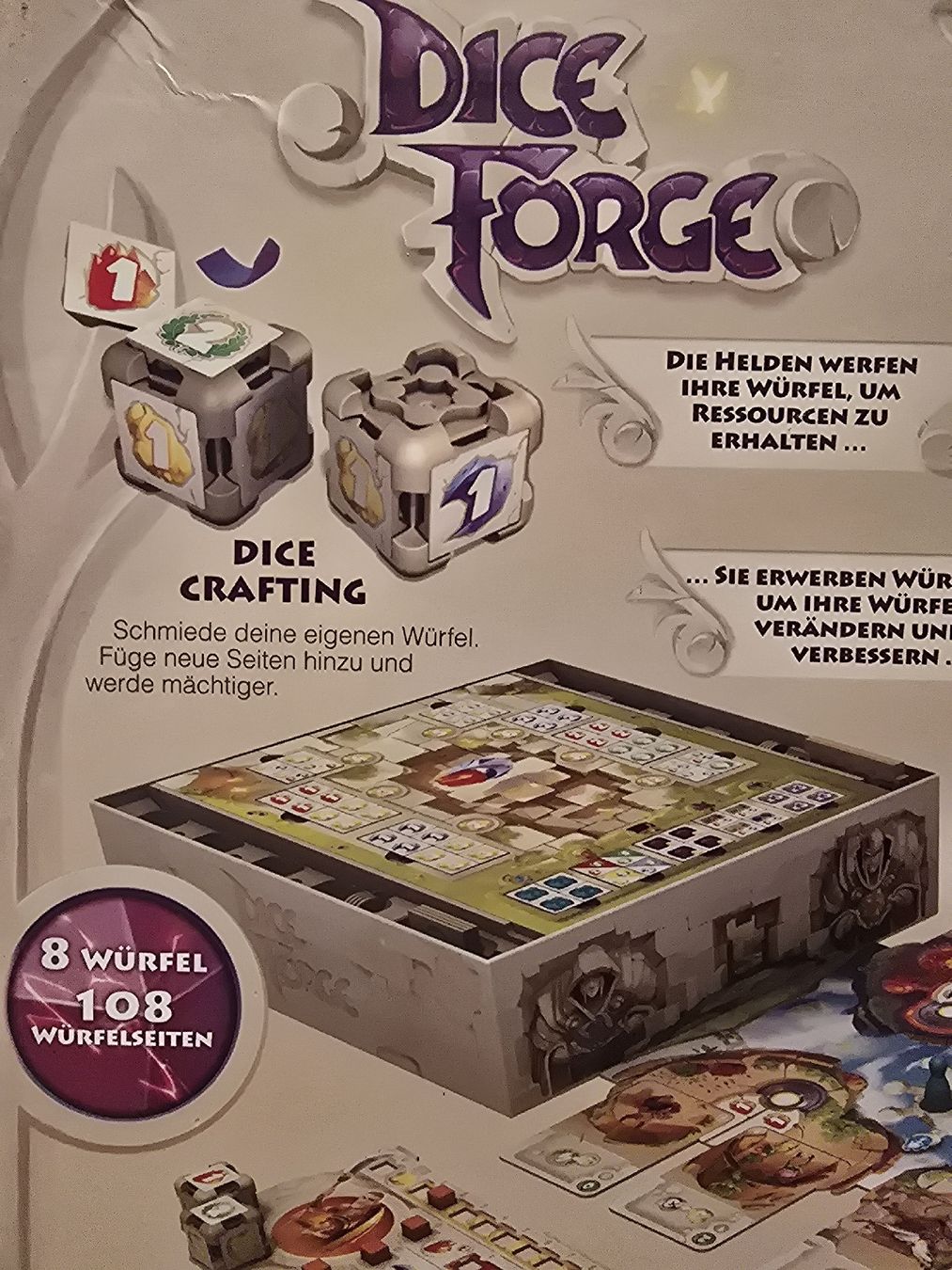 Spiele: Brettspiel Dice Forge – Neu (gemäss Beschreibung) aus Utzenstorf von Ram-Kin 1