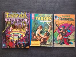 Lot 3 BD Tarzan Edgar Rice Burroughs vintage.