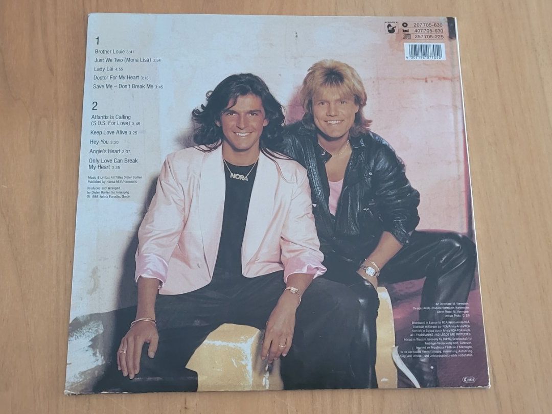 Schallplatten: LP  Modern Talking – Gebraucht aus Martigny von MZ-67 1