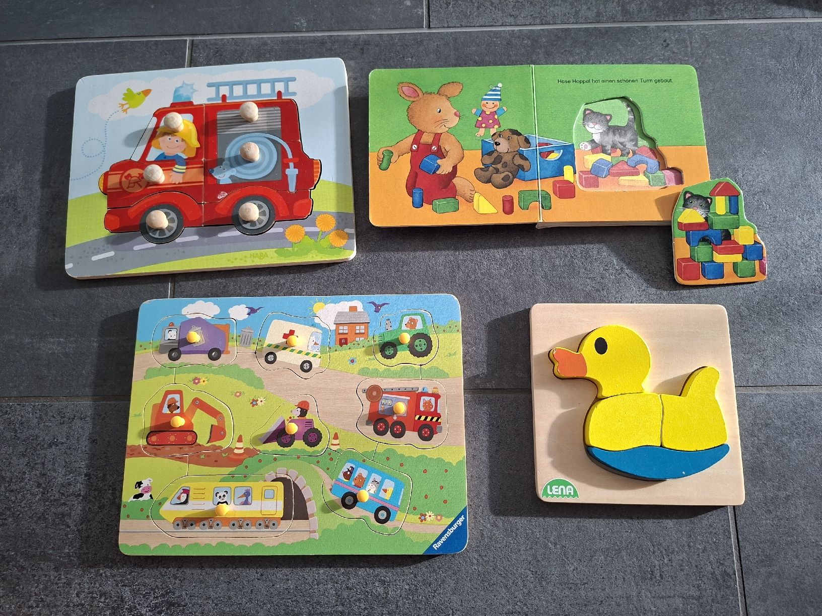 Puzzle: erstes Puzzle Set für Kleinstkinder – Usato da Biezwil venduto da Haberli01 2