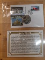 75 Jahre Zollvertrag Schweiz-Liechtenstein Numisbrief