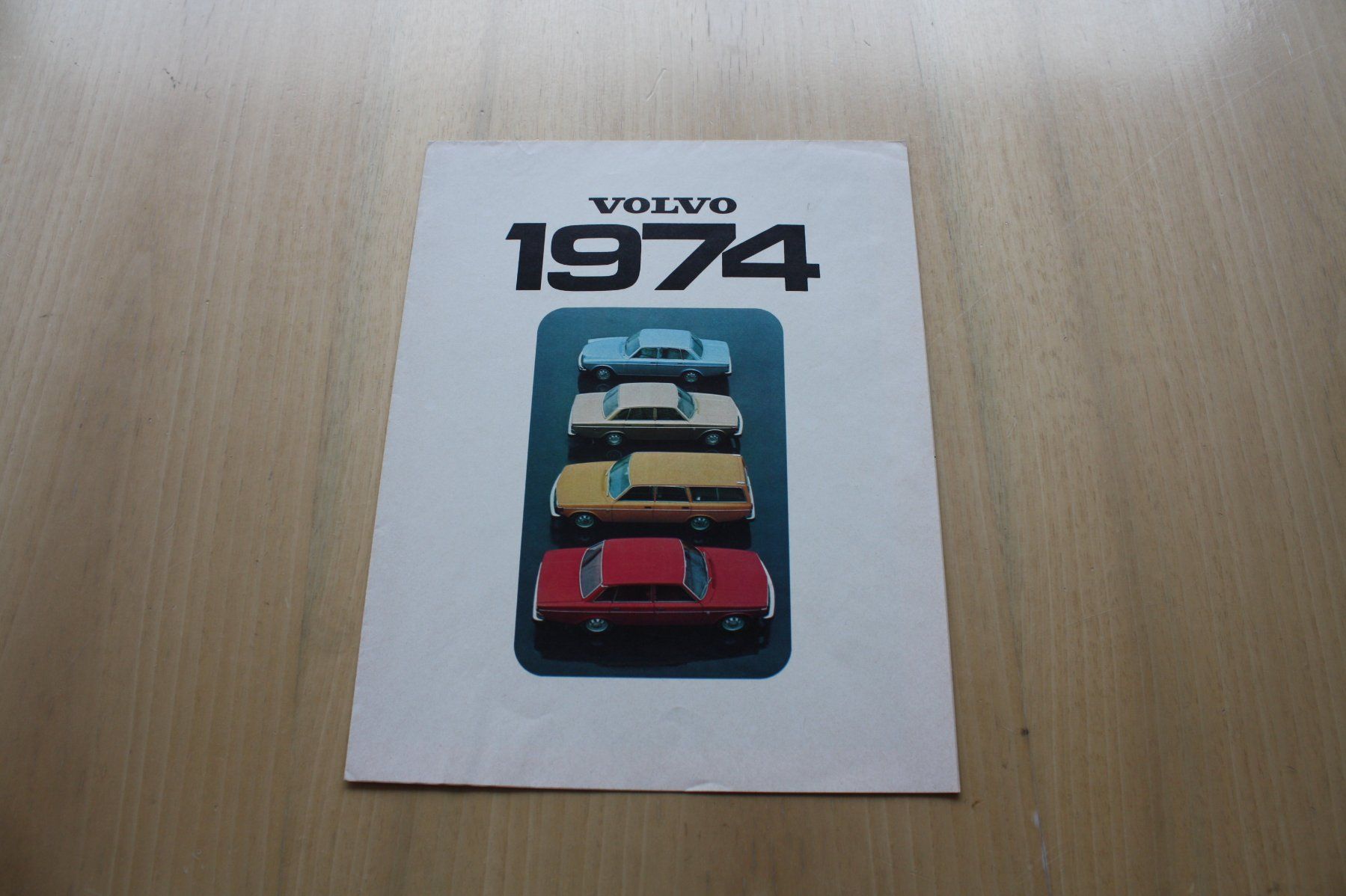 Volvo Dokumente: Volvo Modell Programm Prospekt 1974 NL – Gebraucht aus Wikon von erwin400