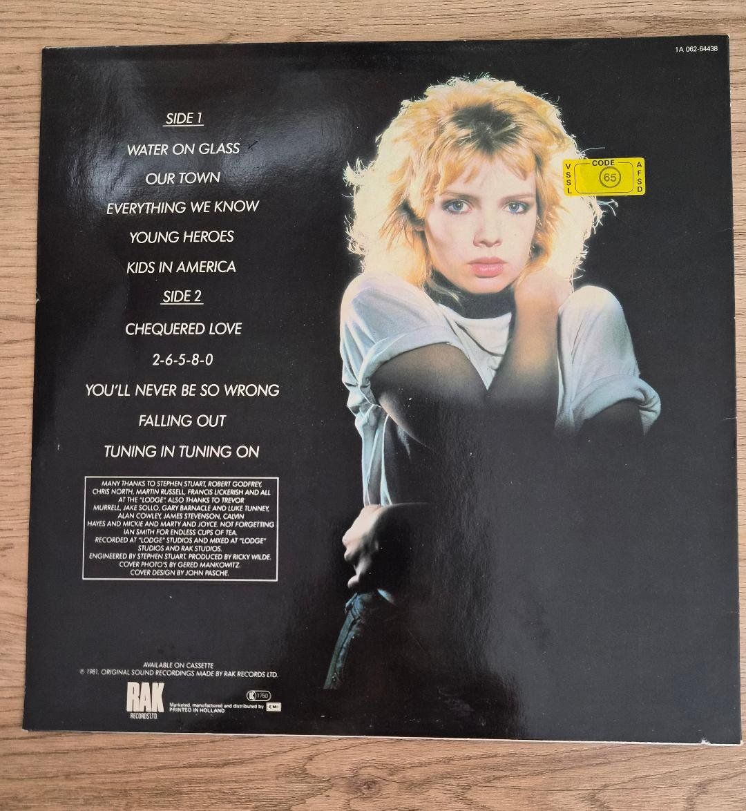 Dischi in vinile: Schallplatte / LP Kim Wilde 'Kim Wilde' 1981 EU – Usato da Dielsdorf venduto da Haesi0 1