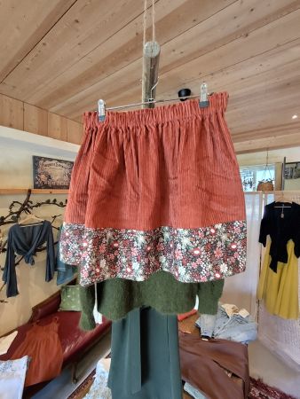 Ires minirock Baumwolle M rot