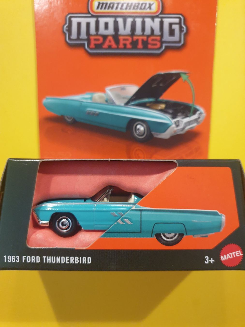 Matchbox Voitures modèles: Matchbox 1963 FORD THUNDERBIRD – Neuf avec emballage d'origine à Oftringen par Rotor 1