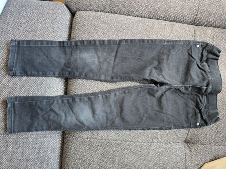Mädchen Hose Treggings schwarz Grösse 110 cm