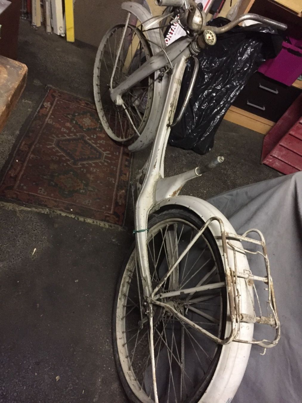 Parti ricambio per ciclomotori: Nsu châssis velomoteur – Usato da Vevey venduto da Chupita-met 5