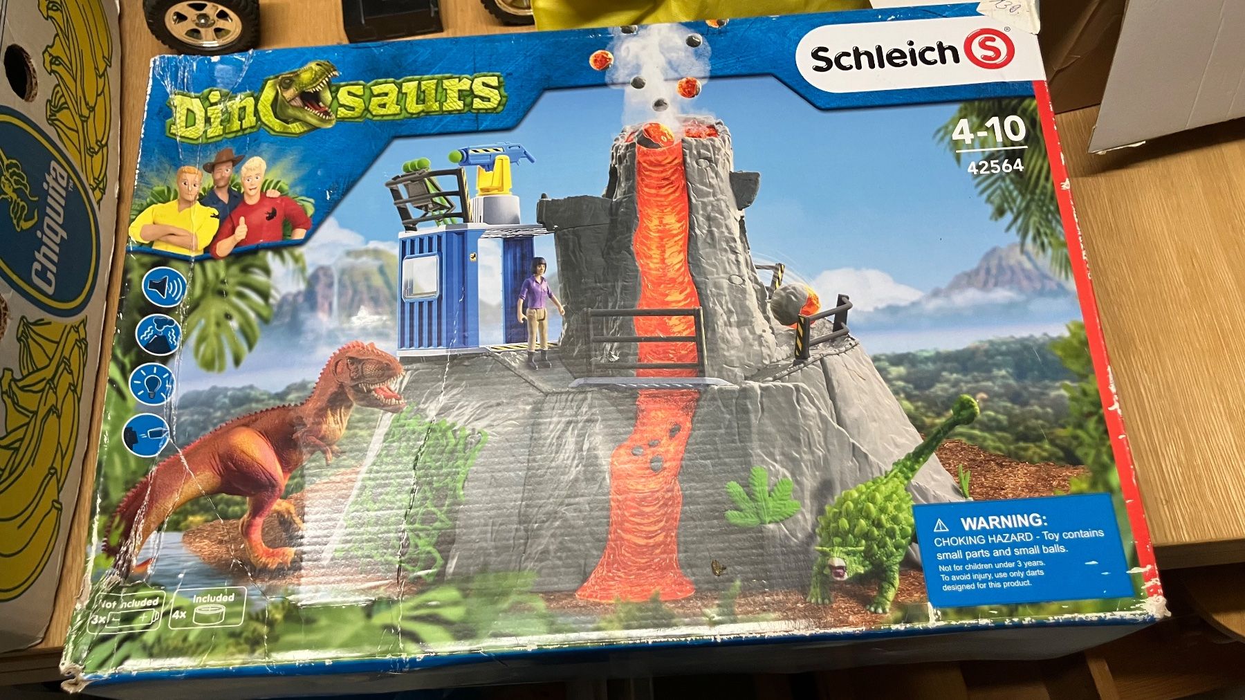 Schleich Giocattoli: Schleich Dinosaurier Vulkan – Usato da Gümmenen venduto da Batmantcs