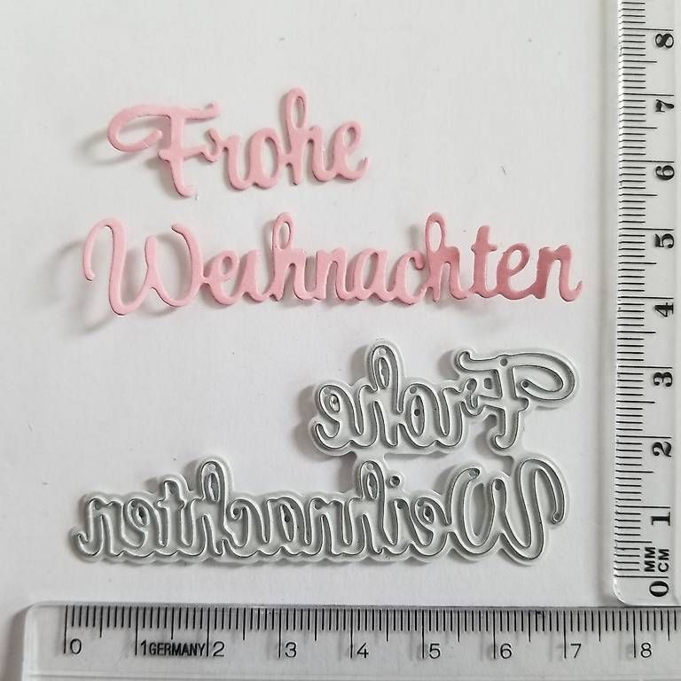 Sciablone: Stanzformen "Frohe Weihnachten" – Usato da Frauenkappelen venduto da 77Adi