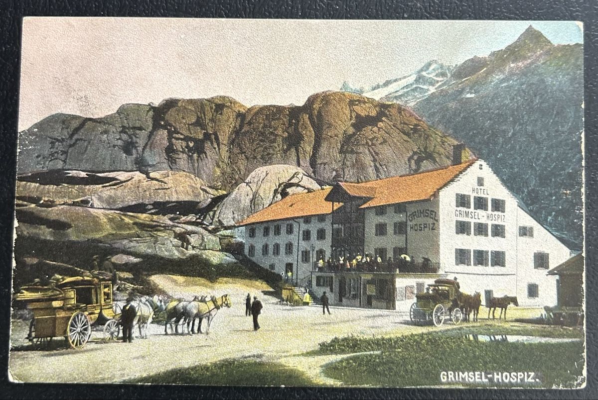 Cartoline postali: AK Grimsel Hospiz  – Usato da Horw venduto da Tellbub