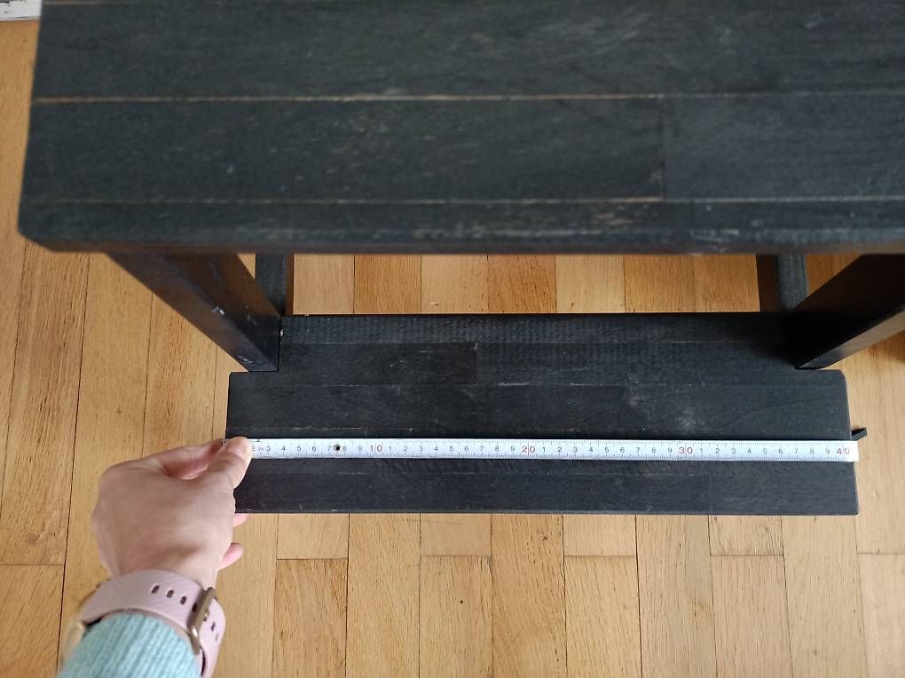Ikea Sgabelli: Schwarze Tritthocker Ikea – Usato da Grenchen venduto da Wolfine 1