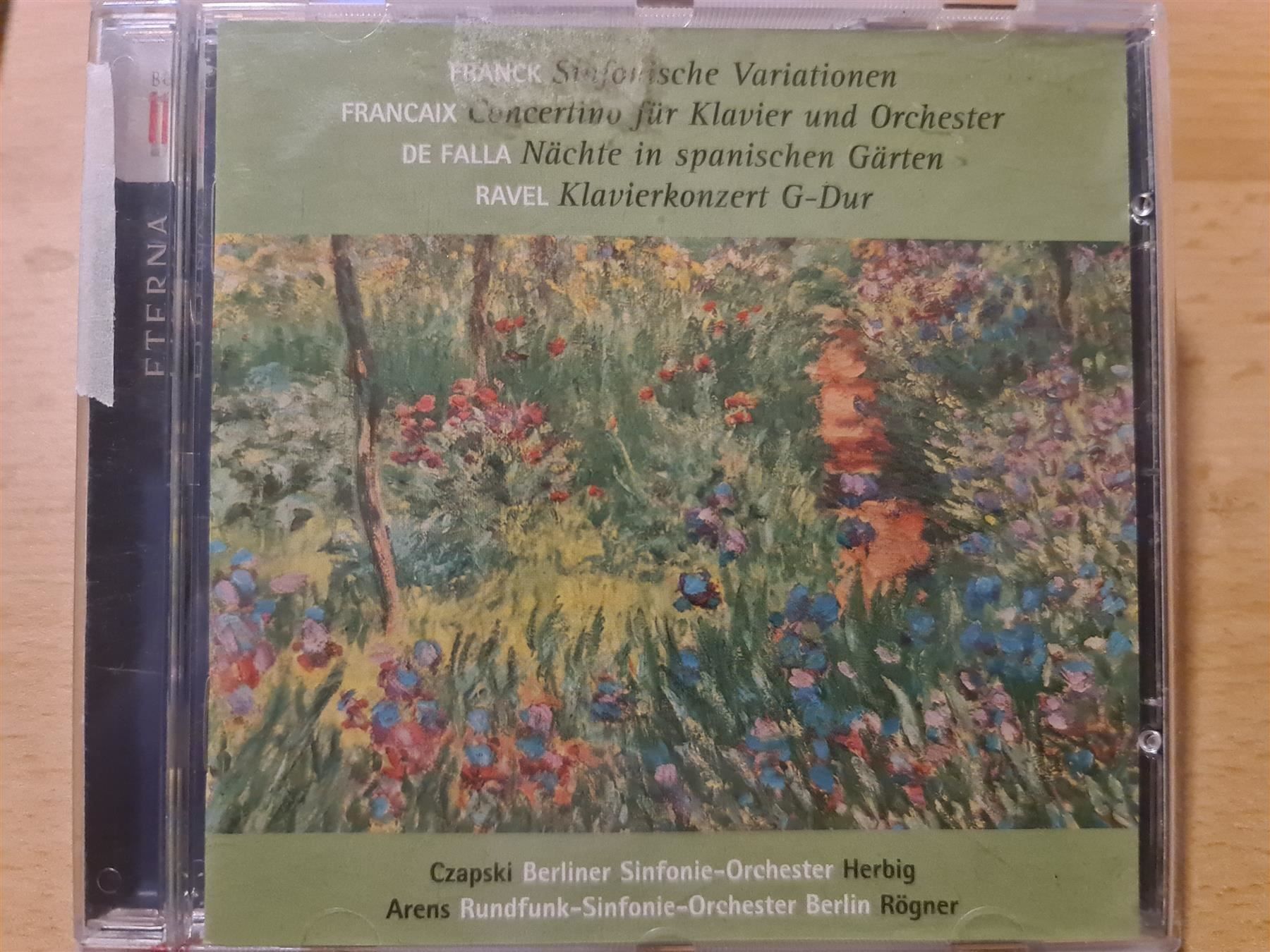 CD: Klassik  - Franck Francaix de Falla – Usato da Dintikon venduto da Vexi