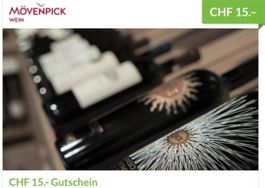Mövenpick Wein 15 CHF Gutschein