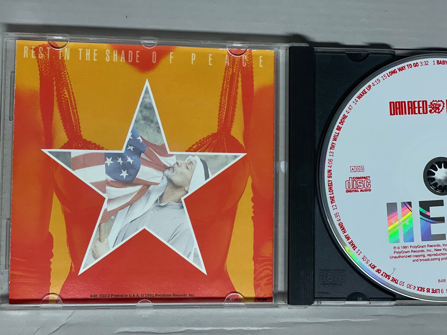 CD: Dan Reed Network-The Heat – Usato da Muri b. Bern venduto da AdidasCollector 3
