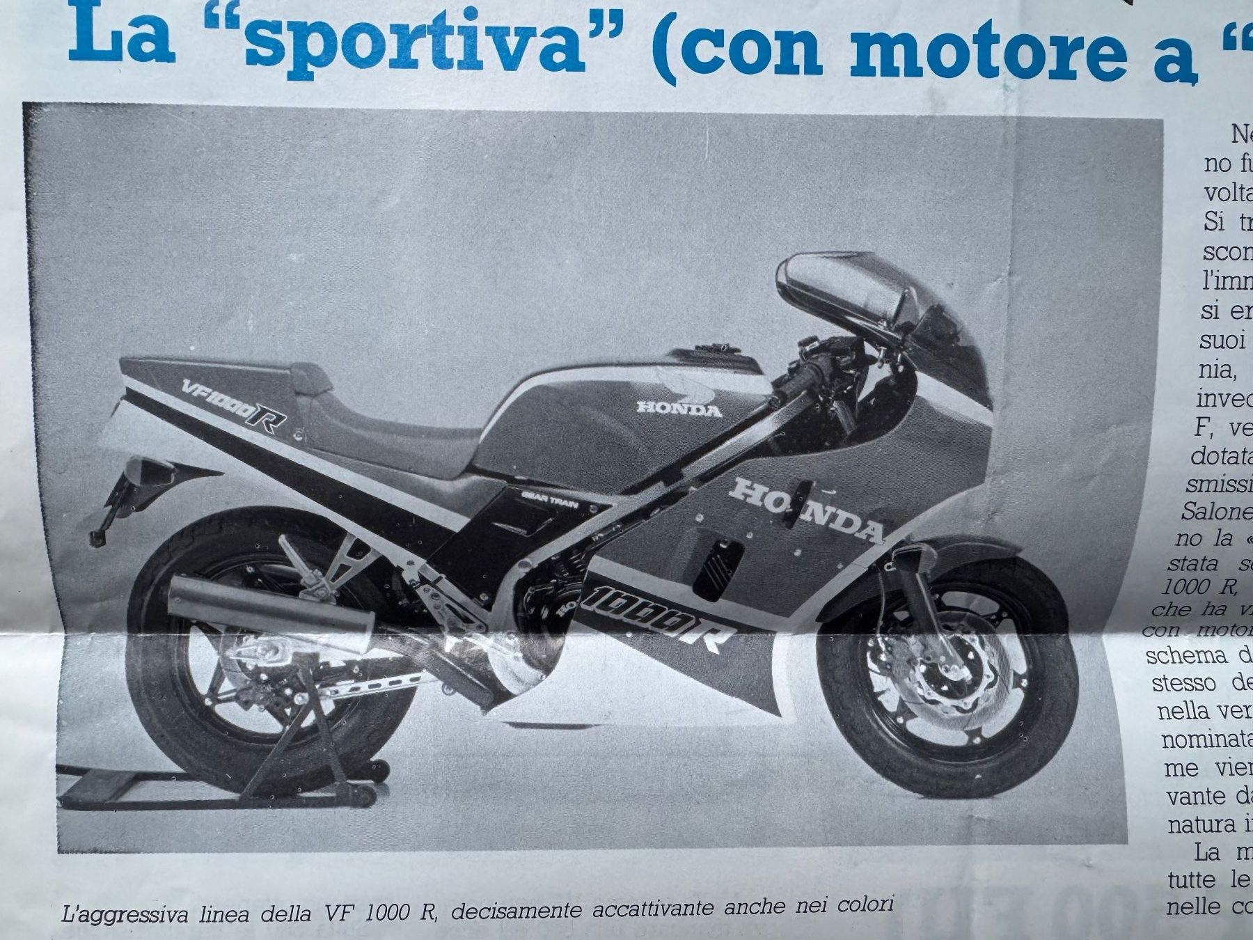 Honda Strasse: Honda VF 1000 R / Freddie Spencer – Gebraucht aus Morrens VD von kawah2 7