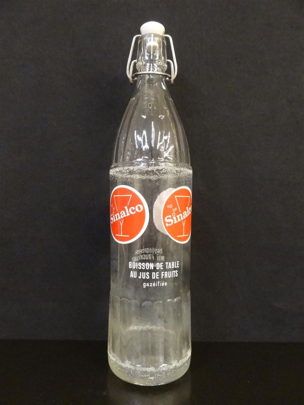 Sinalco Bicchieri, Caraffe & Bottiglie: alte Flasche SINALCO 1970 100cl – Usato da Kerzers venduto da Flaschenposten 1