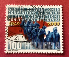 Nr.1328 Genfer Konvention Sondermarken GESTEMPELT 2009  