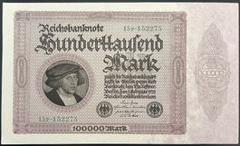 Deutschland Reichsbanknote 100000 Mark 1923 - non circ./unz