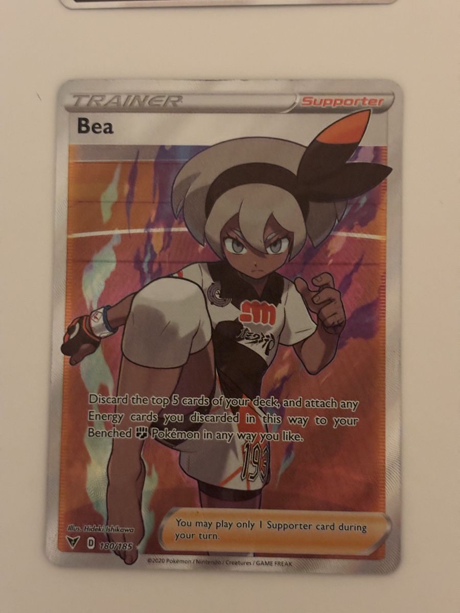 Pokémon Cartes à collectionner: Carte Pokémon BÉA voltage éclatant  – D'occasion à lausanne par helderj