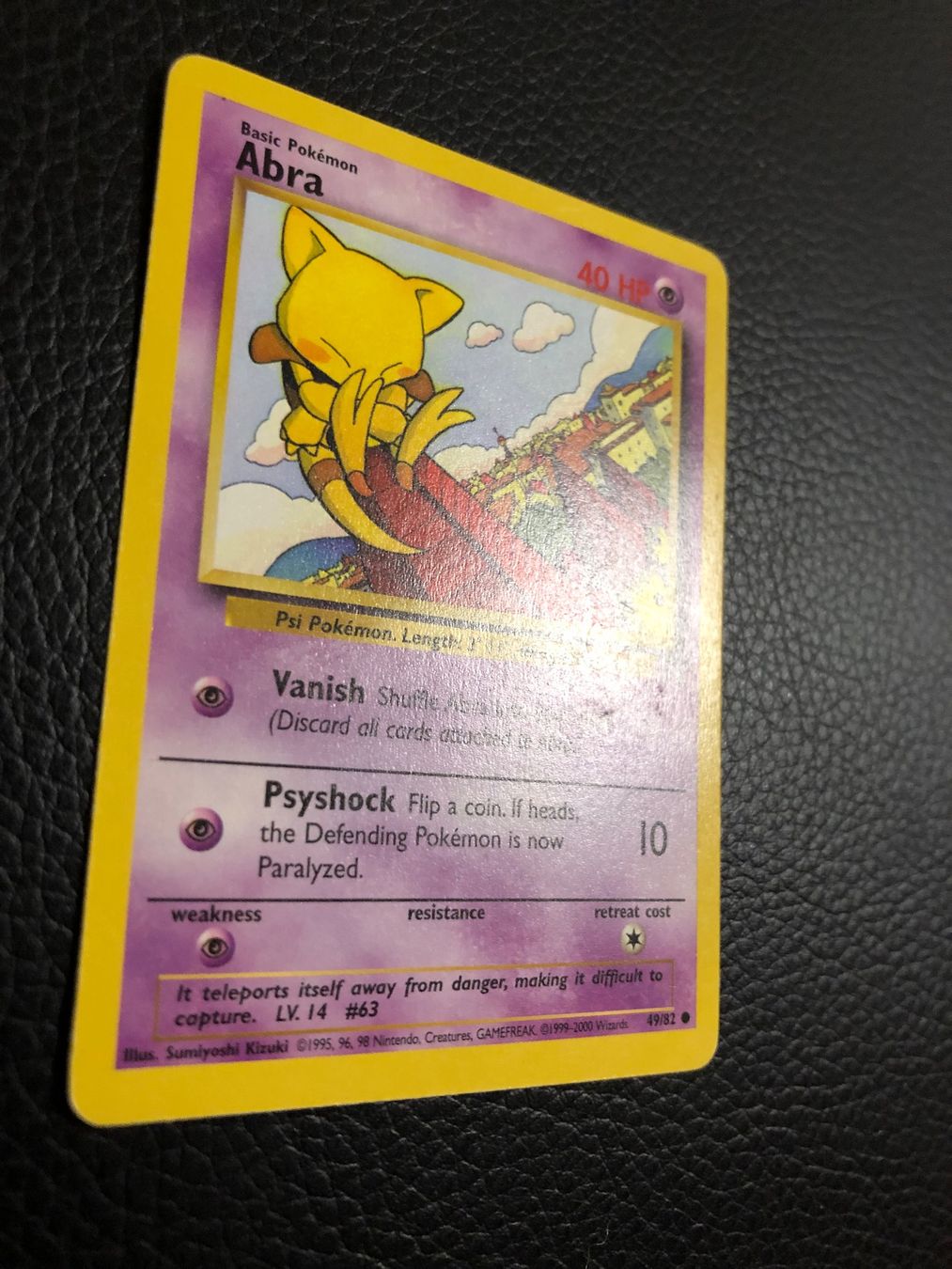 Pokémon Carte collezionabili: Team Rocket Abra 49/82 Ab 1 – Usato da Paradiso venduto da Pkmn10 1