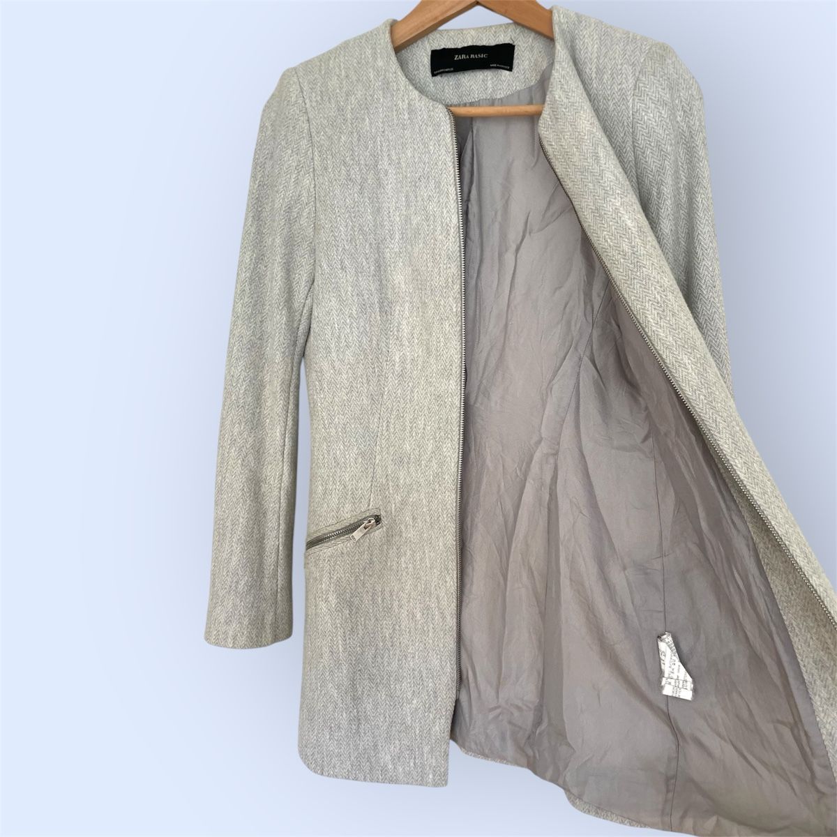 Zara Cappotti: GREY COAT XS-S FROM ZARA – Usato da Zürich venduto da lydia.joray 2