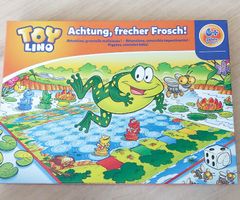 Jeu de société Toy Lino: Attention Grenouille,