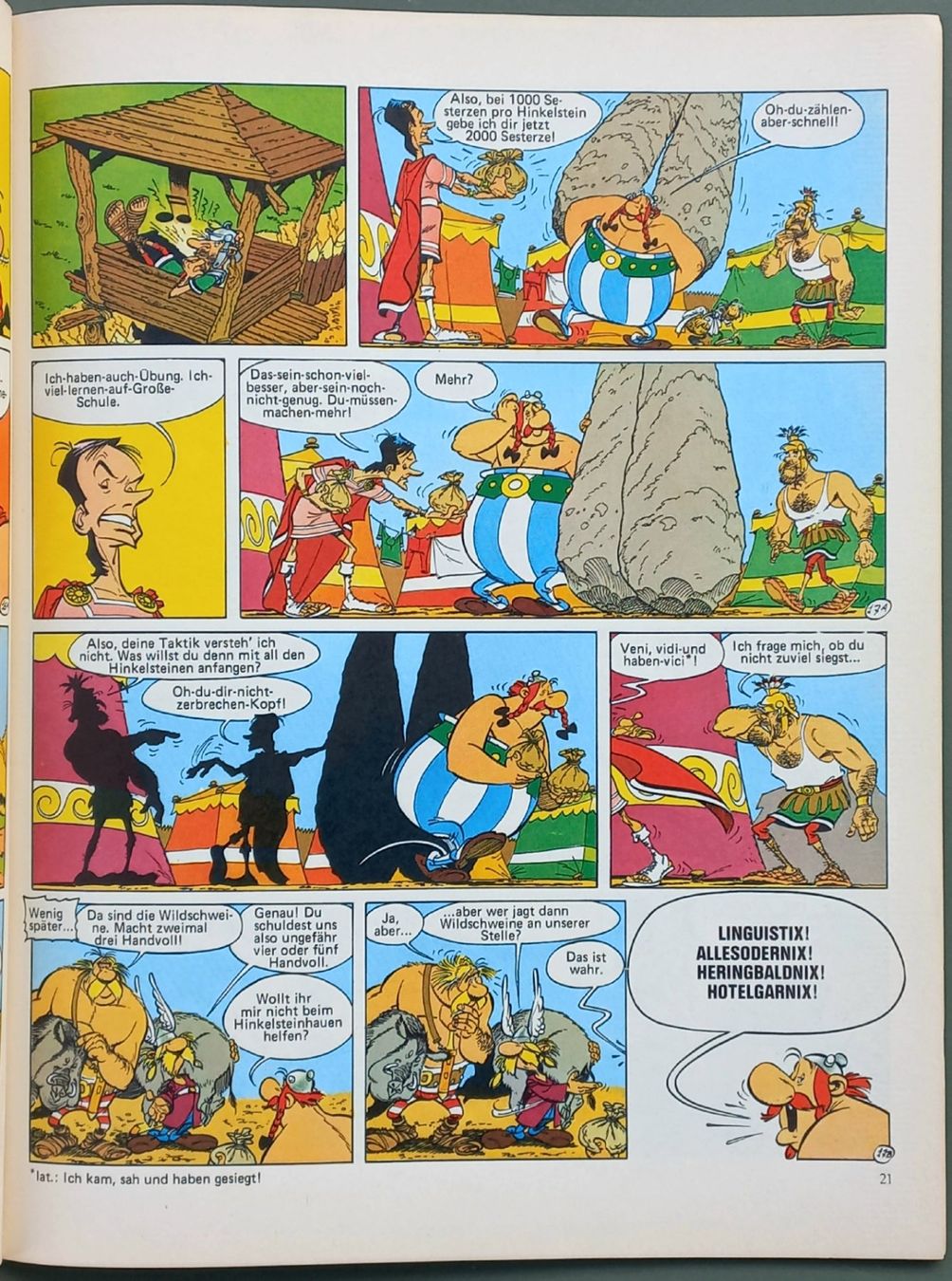 Fumetti: Comic - Asterix XXIII - Obelix GmbH & CO.AG – Usato da Niederuzwil venduto da lubimaja 3